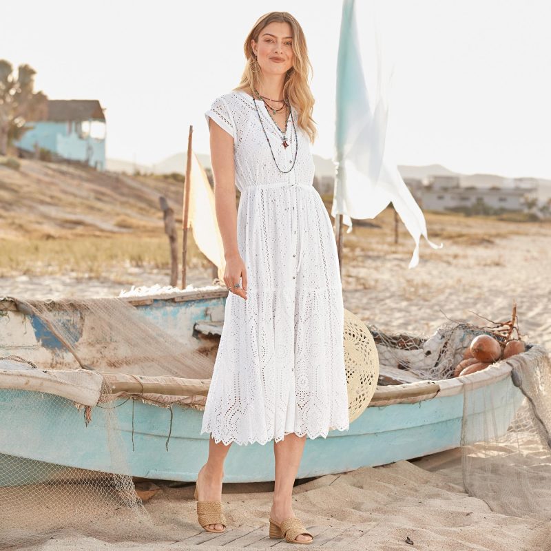 Brea Eyelet Dress