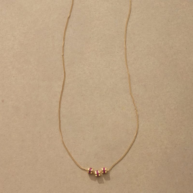 Glowing Lanterns Necklace