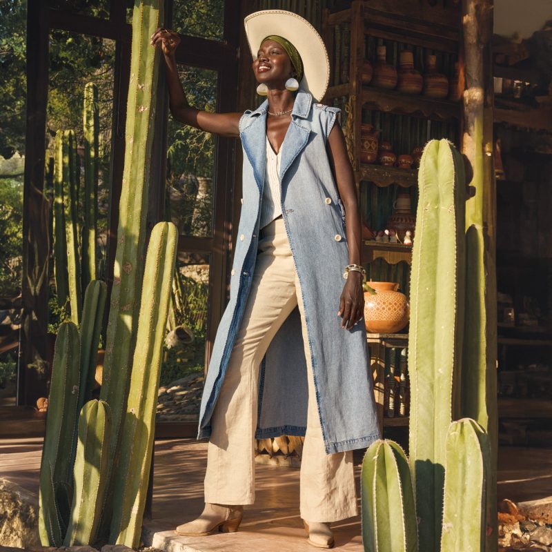 Capitola Sleeveless Trench