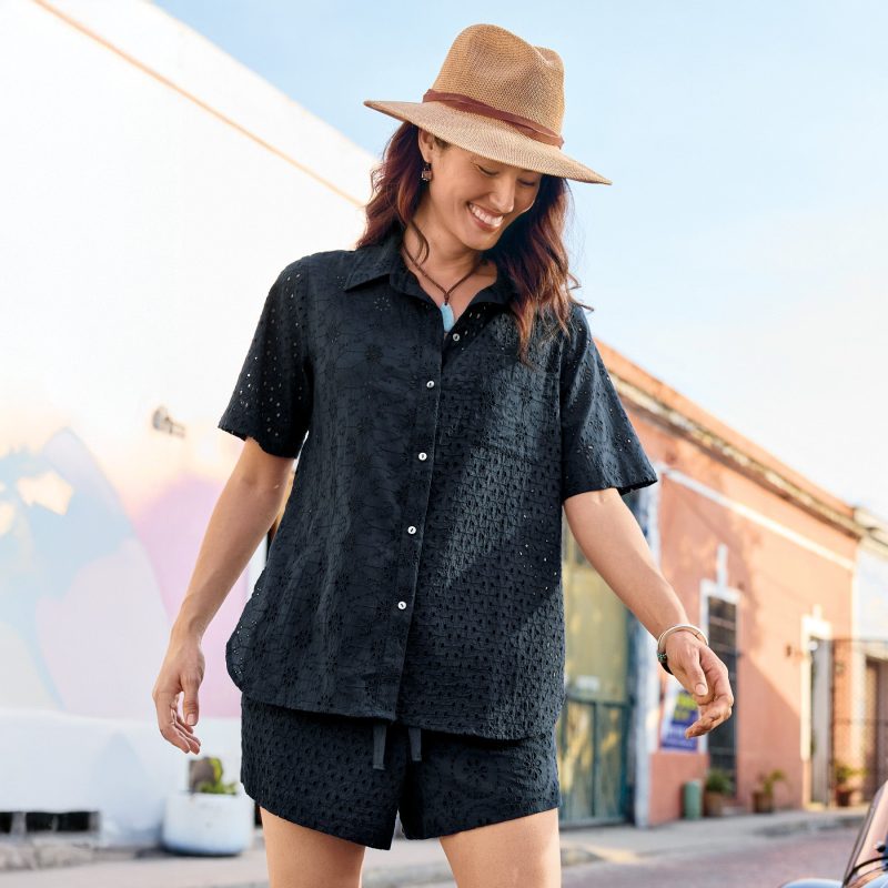 Tabitha Eyelet Shirt