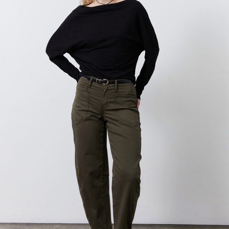 The Slouchy Soft Twill Pants